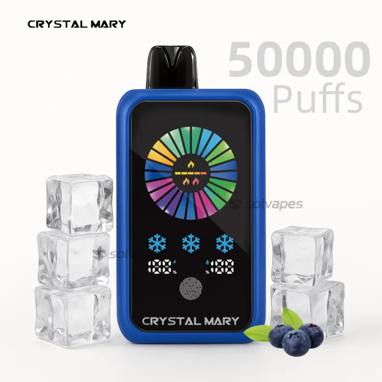 CM Groove 50000 Puffs disposable vape with smart screen and ice cubes