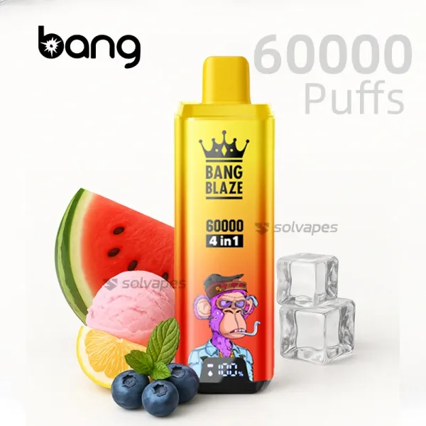 Bang Blaze 60000 disposable vape 4 in 1 flavors Disposable Vapes vs Pod Systems