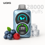 WAKA DUO 28000 disposable vape with LED display screen