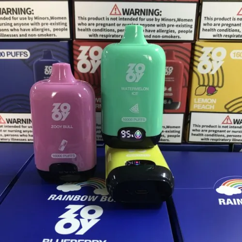 Zooy Rainbow 16000 Puffs Disposable Vape | Smart Display Oil-Coil Separated photo review