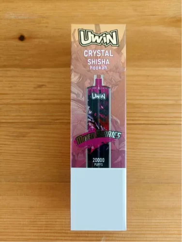 uwin crystals shisha 20k puffs disposable vape