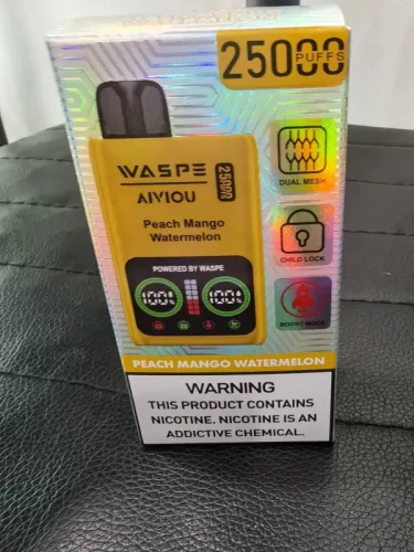 クリックしてフルスクリーンで見る WASPE 25000 PUFFS Dual Mesh Box Disposable Vapes