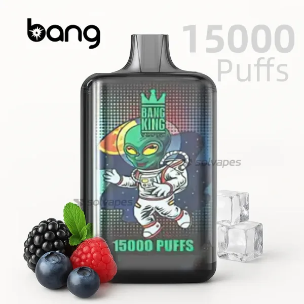 Bang King 15000 Puffs Berry Mixed Ice Disposable Vape