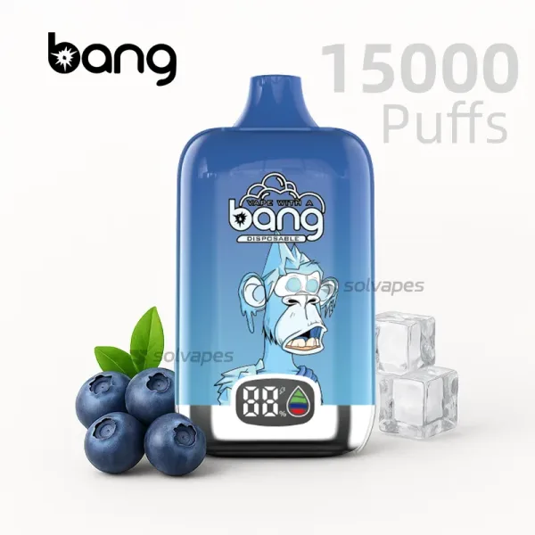 Bang King 15000 Puffs Blueberry Ice Disposable Vape