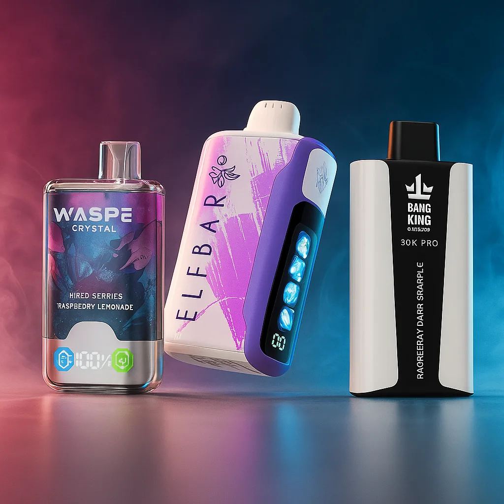 Coolest-Looking Disposable Vapes in Europe