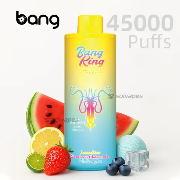 Bang King Triple 45000 Puffs 3 in 1 Disposable Vape