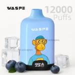WASPE 12000 Puffs Digital Box Blue Razz Ice Disposable Vape with Digital Display