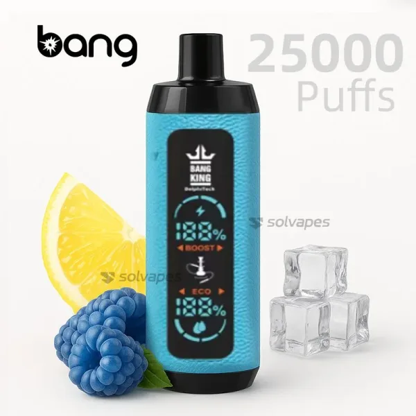 Bang King 25000 Puffs Blue Raspberry Lemonade Disposable Vape