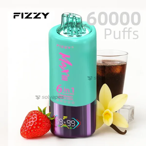 Fizzy Max III – 60,000 Puffs 6 in 1 Flavor Power