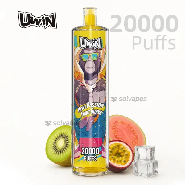UWIN Kiwi Passion Fruit Guava Disposable Vape 20000 Puffs