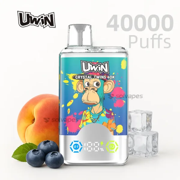 UWIN Twins Crystal 40K dual flavor disposable vape