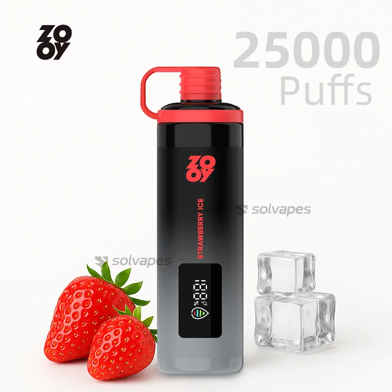 ZOOY SHISHA 25000 Puffs Blueberry Ice Vape with Smart Display