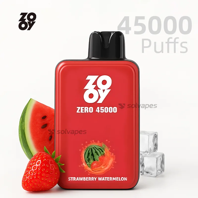 Zooy Zero 45000 disposable vape Strawberry Watermelon flavor 45000 puffs