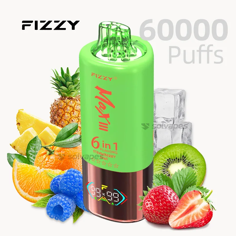 Fizzy 60K Puffs 6 in 1 Flavor Power