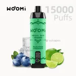 Woomi Regal Bar 15000 – Blue Razz Lemonade, 15K puffs with fresh icy taste.