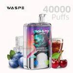 WASPE Crystal 40000 Puffs disposable vape with dual flavors