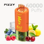 Fizzy Max III – 60,000 Puffs 6 in 1 Flavor Power
