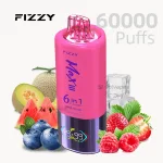 Fizzy Max III – 60,000 Puffs 6 in 1 Flavor Power