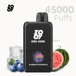 Zooy Zero 45000 disposable vape BlueberryWatermelon flavor 45000 puffs