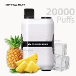 CM Space Rocket 20000 Cloud Nine 20000 Puffs disposable vape with Pineapple ice flavor.