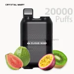 CM Space Rocket 20000 Cloud Nine 20000 Puffs disposable vape with Kiwi passion guava flavor.