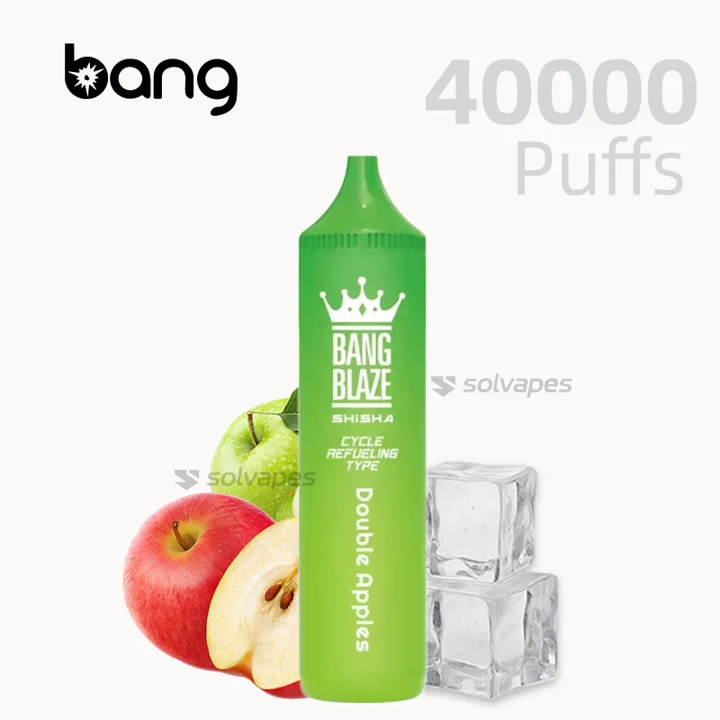 Bang Blaze Shisha 40000 Double Apple Disposable Vape