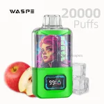 WASPE 20000 Puffs electronic cigarettes – Bulk pack with LED display