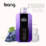 Bang 25000 Puffs Disposable Vape with LED Display and Double Mesh Coil