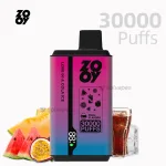 ZOOY Twins 30000 Puffs Vape – Mango Milk Shake Love66 & Cola Ice Dual Flavours