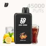 Zooy Zero 45000 disposable vape LemonCola flavor 45000 puffs