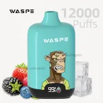 WASPE 12000 Puffs Digital Box Mixed Berries Disposable Vape with Digital Display