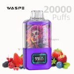 WASPE 20000 Puffs electronic cigarettes – Bulk pack with LED display