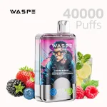 WASPE Crystal 40000 Puffs disposable vape with dual flavors