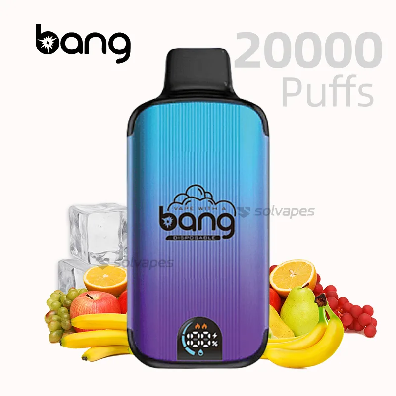 Bang 20000 puffs disposable vape with box packaging – Mixed-Fruits flavor