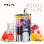 WASPE Crystal 40000 Puffs disposable vape with dual flavors