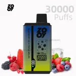 ZOOY Twins 30000 Puffs Vape – Redberrycherry & Mixedberries Dual Flavours