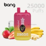 Bang King 25000 Puffs Disposable Vape – Strawberry Banana Flavor