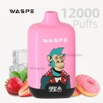 WASPE 12000 Puffs Digital Box Strawberry Donuts Disposable Vape with Digital Display