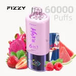 Fizzy Max III – 60,000 Puffs 6 in 1 Flavor Power