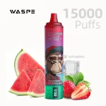 WASPE 15000 Puffs Strawberry Watermelon vape with packaging.