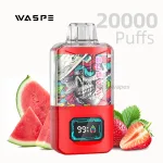 WASPE 20000 Puffs electronic cigarettes – Bulk pack with LED display