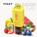 Fizzy Max III – 60,000 Puffs 6 in 1 Flavor Power