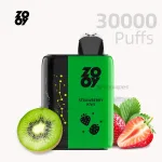 ZOOY STARS 30000 Puffs Vape – Strawberry-kiwi with LED Display