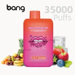 Bang King 35000 Puffs Disposable Vape Dual Flavor Triple Berry lce & Tropical Fruit