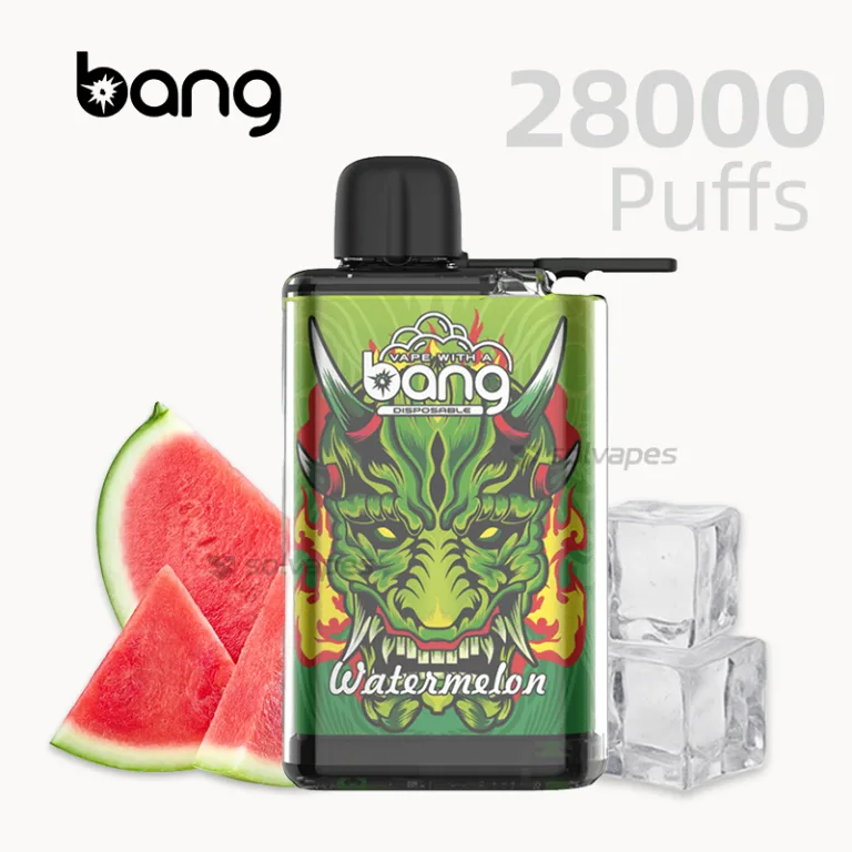 Bang 28000 Disposable Vape Watermelon Ice Flavor – 28000 Puffs