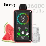 Bang 36000 disposable vape Watermelon Ice flavor