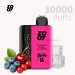 ZOOY STARS 30000 Puffs Vape – blueberry-cherry-cranberry with LED Display