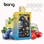 Bang 20000 Puffs Disposable Vape with blueberry cherry lemonade flavor