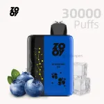 ZOOY STARS 30000 Puffs Vape – blueberry-ice with LED Display