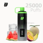 ZOOY SHISHA 25000 Puffs love777 Vape with Smart Display